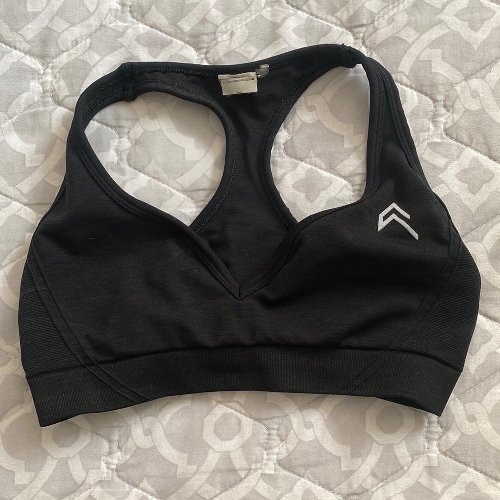 Oner Active Black Racerback Sports Bra